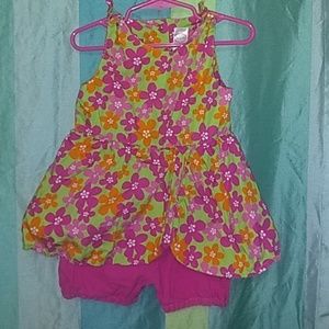 Adorable pre-owned Dress with built-in shorts